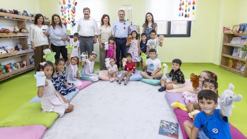 Vahap-Meral Seçer Çifti Çocuk Kampüsü'nde