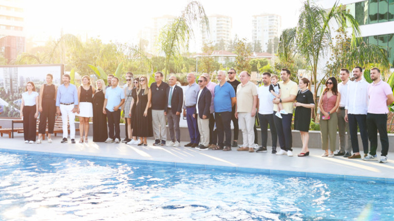  MEFA İnşaat Mersin Rotary Kulübü'nü Nerissa'da Ağırladı