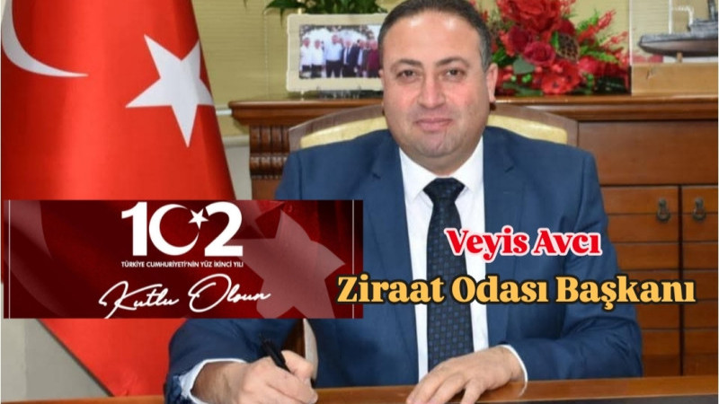 Başkan Veyis Avcı, Cumhuriyet Bayramı'nı Kutladı 