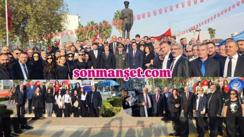 Tarsus'ta 10 Kasım Atatürk'ü Anma Etkinliği