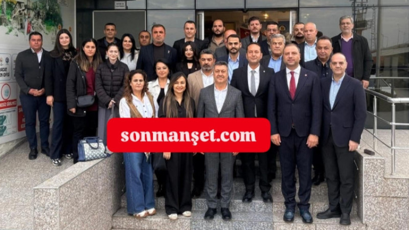 Cumhuriyet Halk Partisi Tarsus ilçe Yönetimi Ticaret Borsası'nı Ziyaret etti