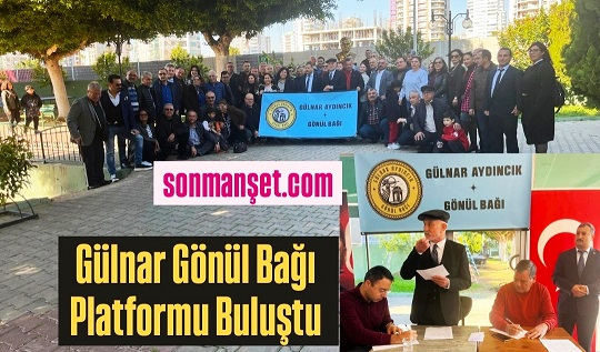 Gülnar Aydıncık Gönül Bağı Platformu Kahvaltıda Buluştu