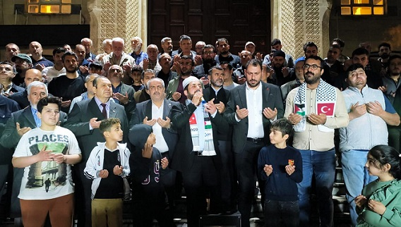 Hüda Par Mersin İl ve Yenişehir İlçe Başkanı Israil'i Tel'in Mitingine Katıldı