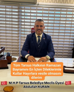 MHP Meclis Üyesi Abdulah Kuren Bayram Tebriği