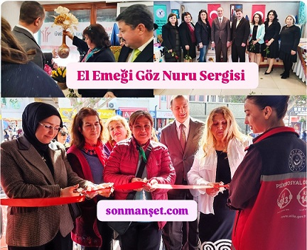 Tarsus'ta Kadınlar Gününde El Emeği Göz Nuru Sergisi