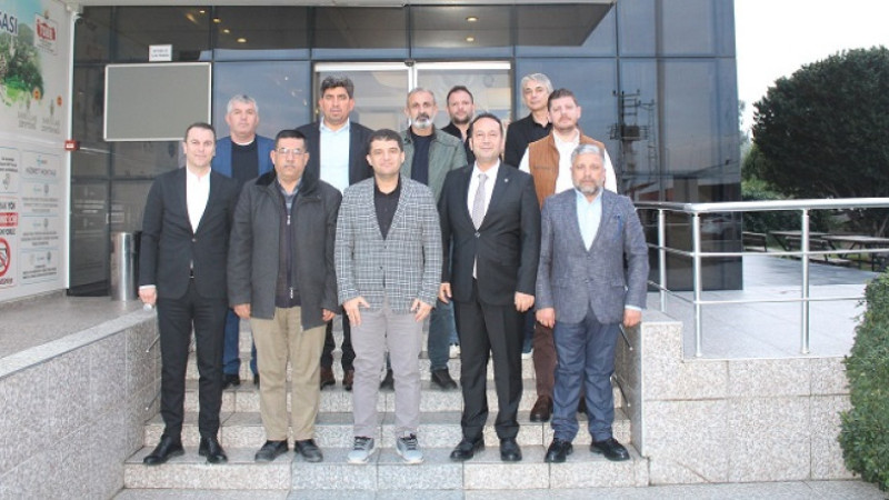 AK Parti Tarsus İlçe Teşkilatından Ticaret Borsası’na Ziyaret