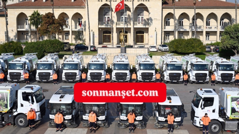 Büyükşehir'in Temizlik Araç Filosuna 22 Yeni Araç Eklendi 