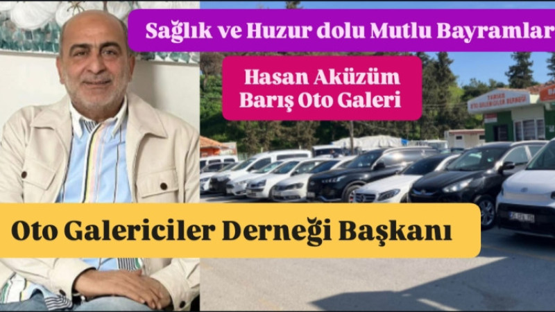 Hasan Aküzüm, Halkın Bayramını Kutladı 