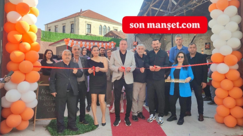 Tarsus'ta Yeni Bir Mekan:Aslımm Kafe Kapılarını Açtı 
