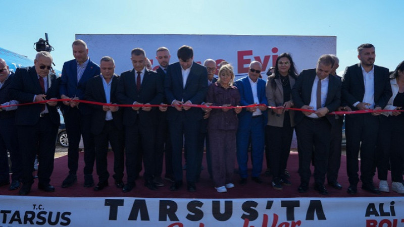 Tarsus'ta Hacı Kazım Arıdağ Taziye Evi Hizmete Açıldı