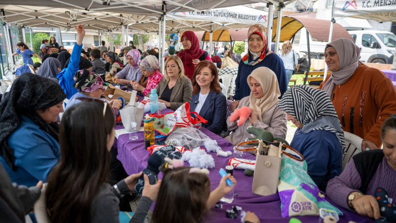Büyükşehir Sayesinde Kadın Emeği Değere Dönüşmeye Devam Ediyor 