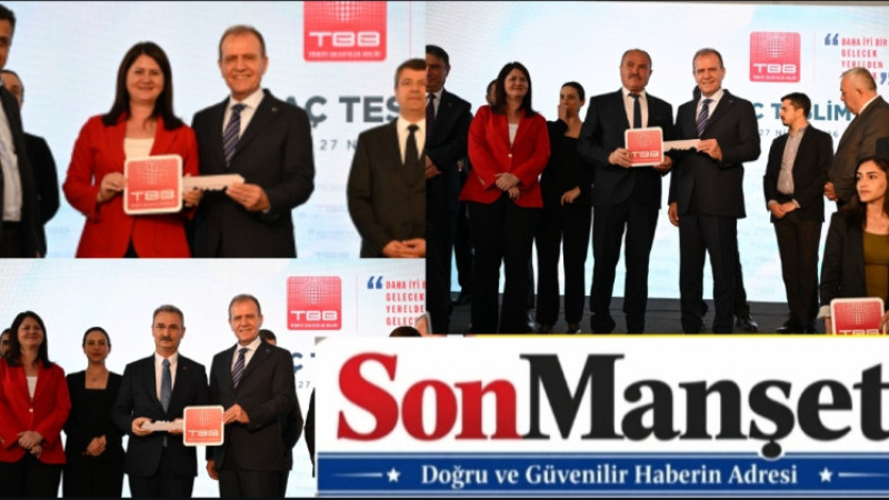 Başkan Seçer, Belediyeler Birliği'nde Araç Teslim Törenine Katıldı 