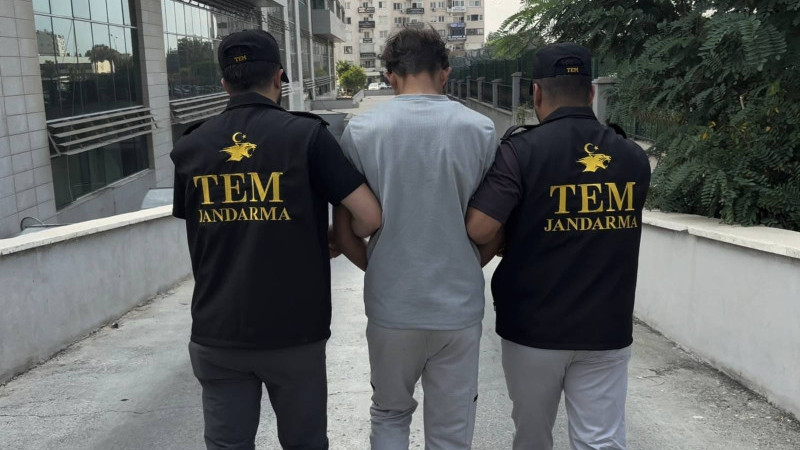 Tarsus'ta Yakalanan Silahlı Terör Örgütü üyesi Tutuklandı 