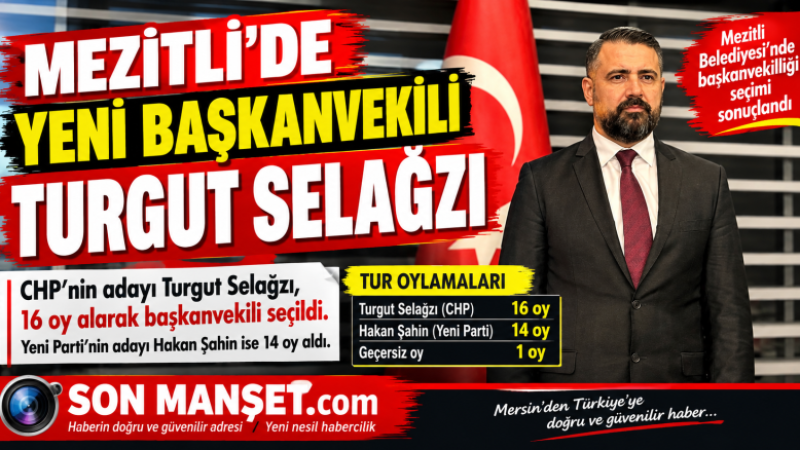 Turgut Seloğlu Mezitli Belediye Başkan Vekili oldu