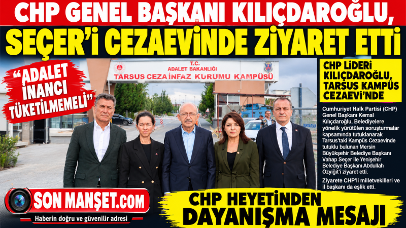 CHP Genel Başkanı Kılıçdaroğlu, Seçer'i Ziyaret Etti 
