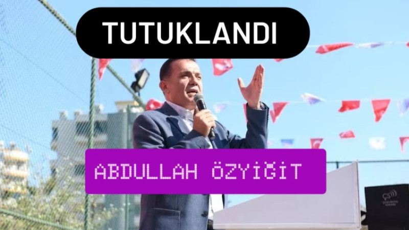 Yenişehir Belediye Başkanı Abdullah Özyiğit Tutuklandı 