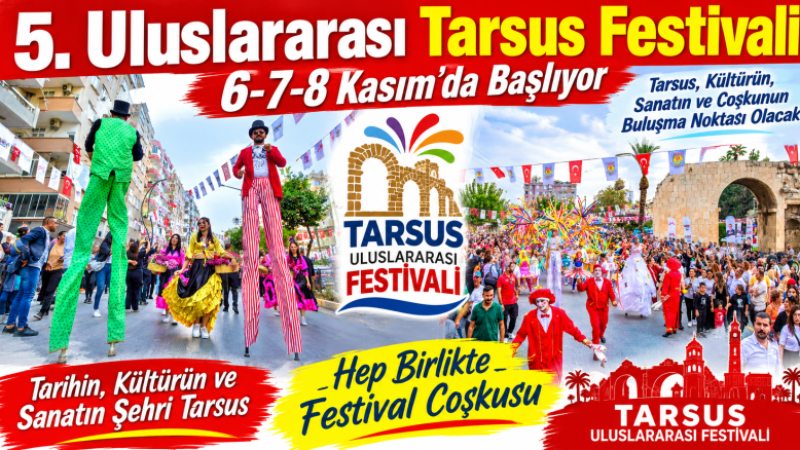 BAŞKAN VEKİLİ GENÇ’TEN 5. ULUSLARARASI TARSUS FESTİVALİ’NE DAVET
